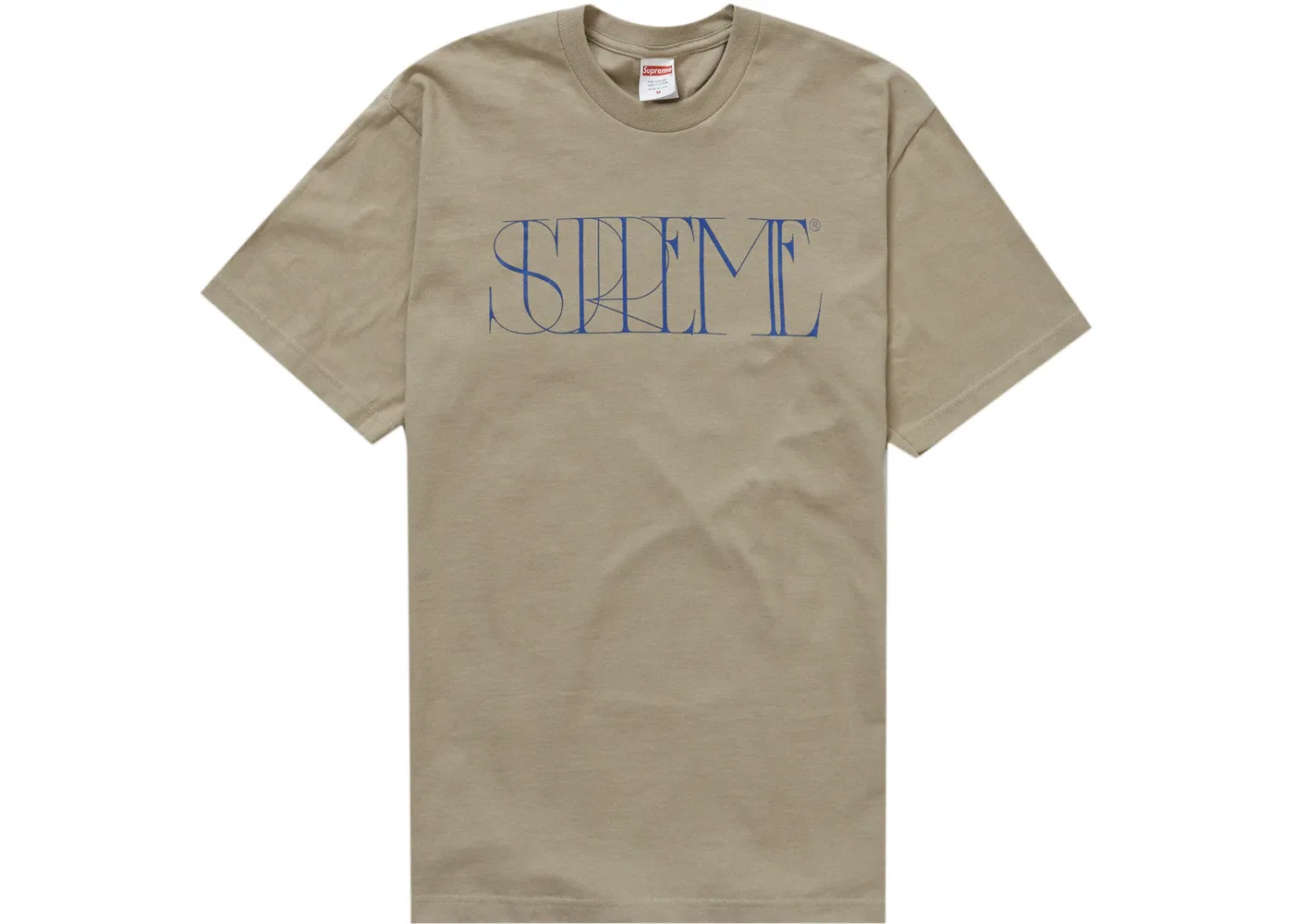 Мужская футболка с принтом Supreme Tee, Stone