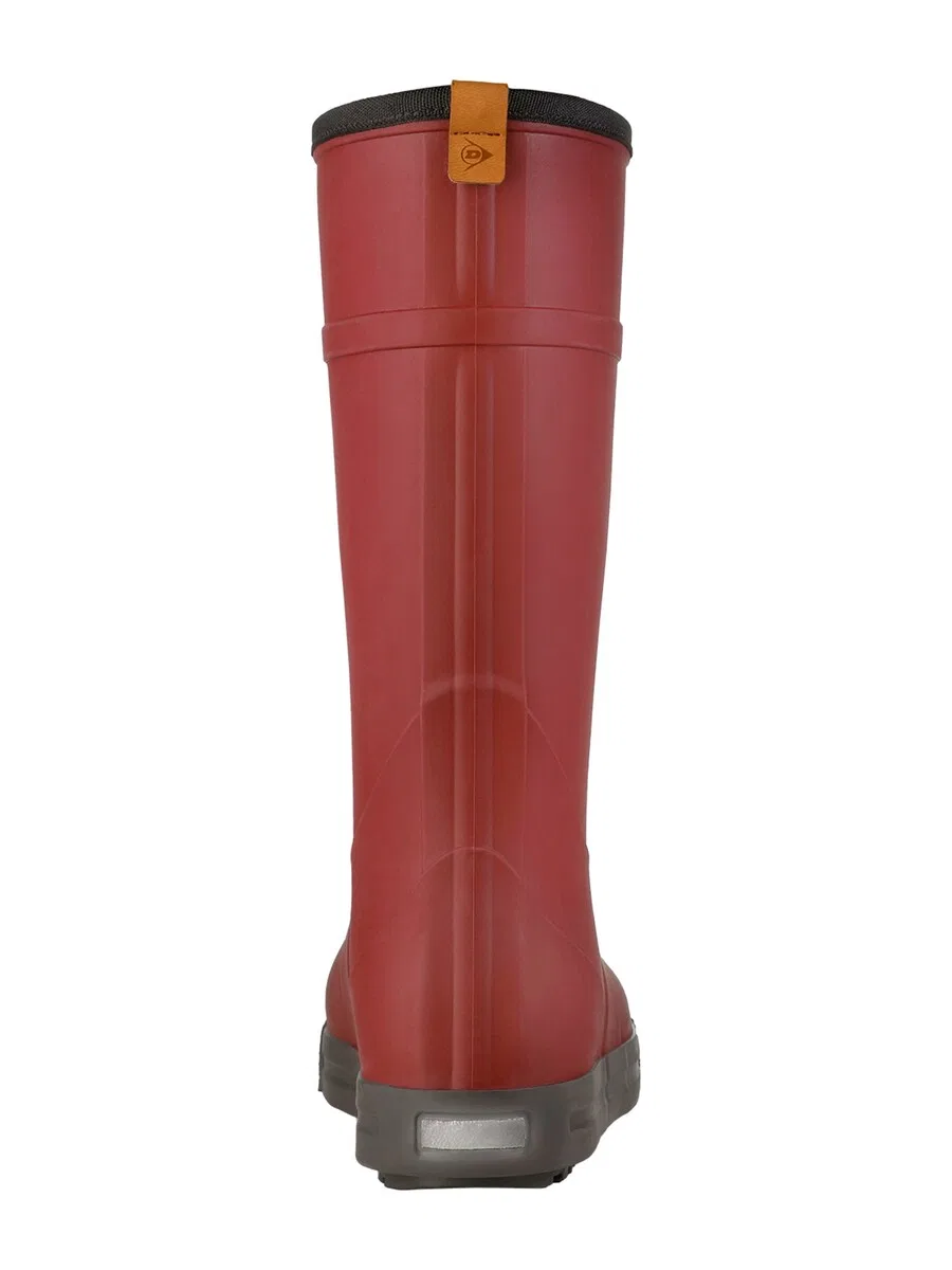 Резиновые сапоги DUNLOP 'Gummistiefel Amsterdammer in dunkelrot' красного цвета — фото 4