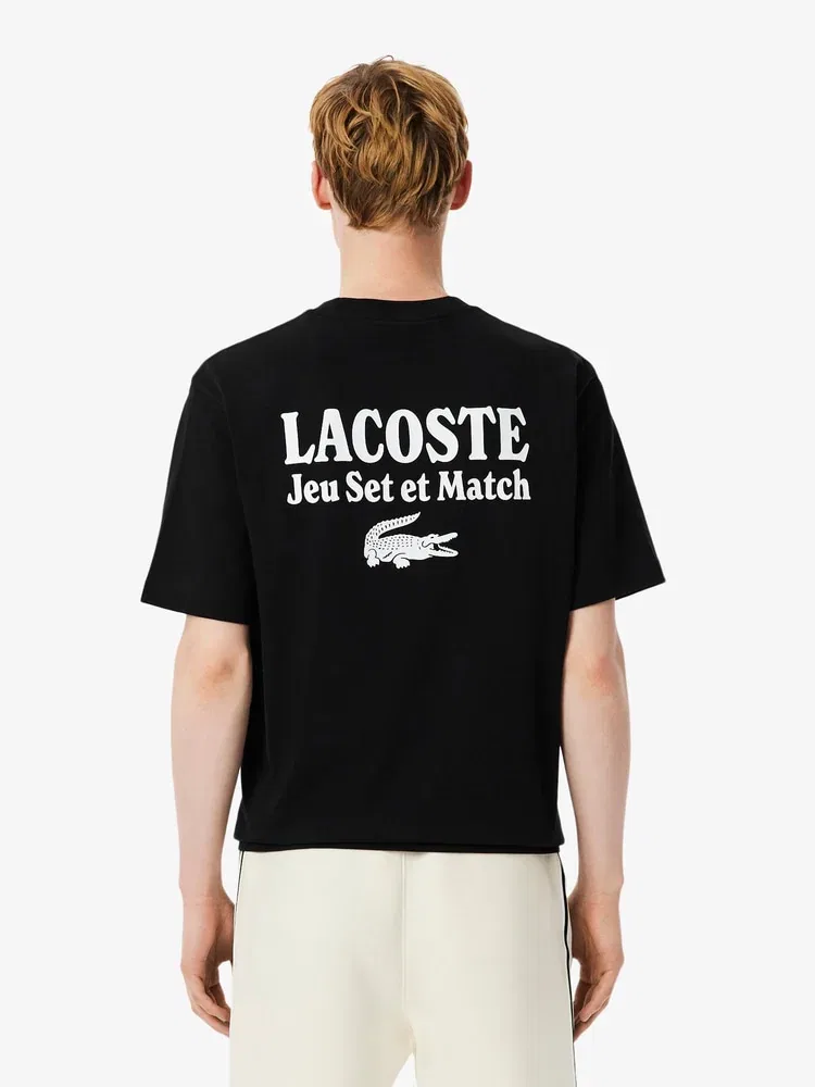 Футболка с логотипом LACOSTE, свободный крой, TH5950-55N, 031 — фото 3