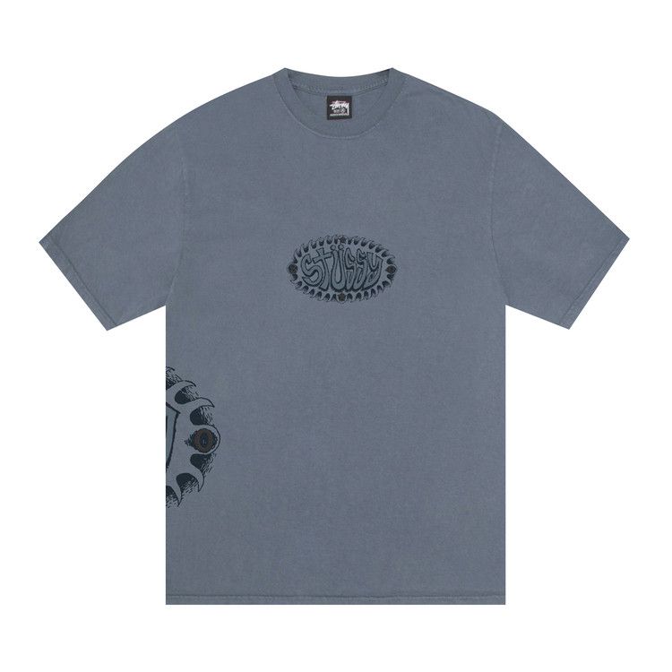 

Футболка Stussy Wave Oval Tee Pigment Dyed, Navy