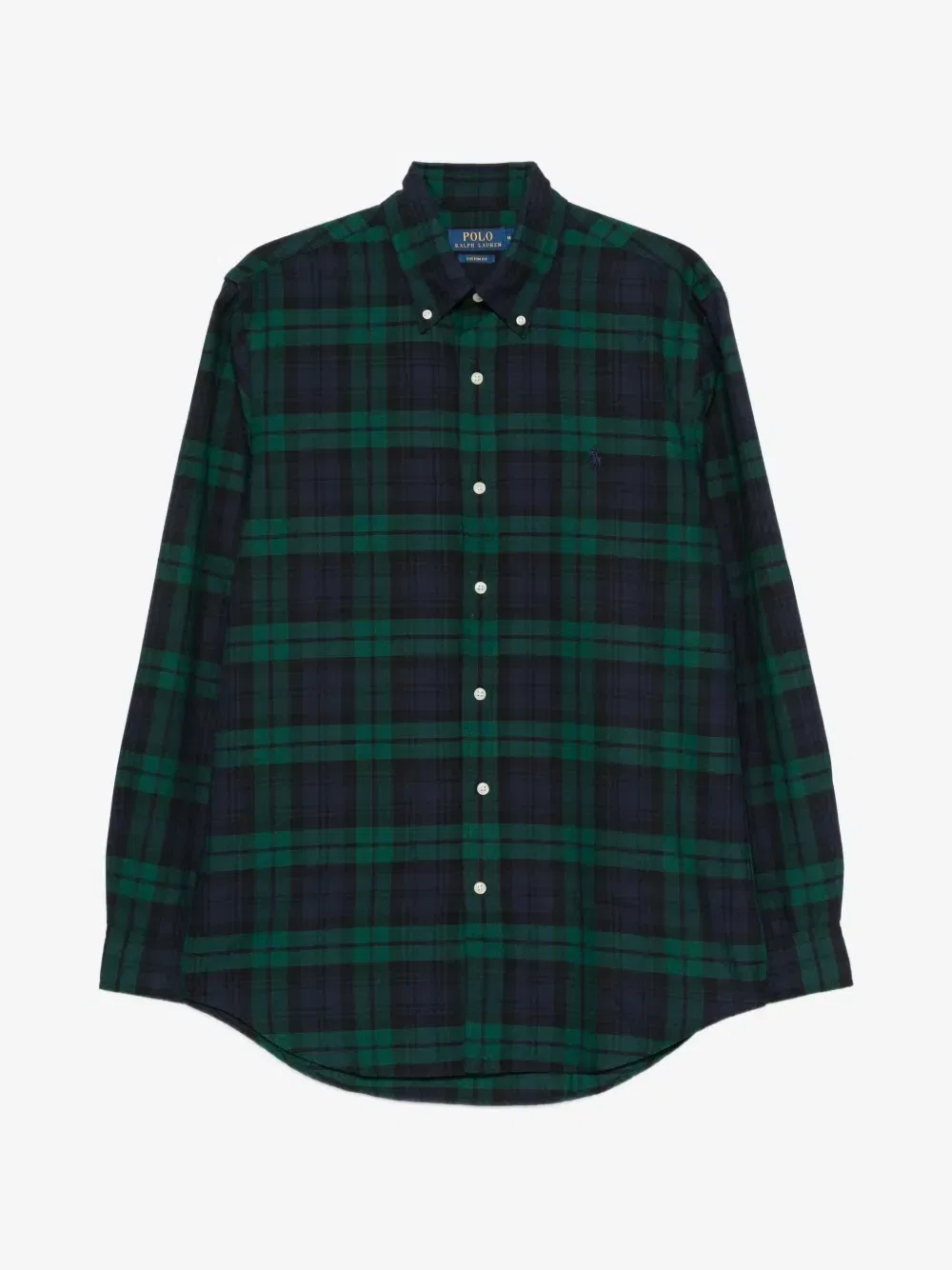 Рубашка в клетку тартан Polo Ralph Lauren, зеленый