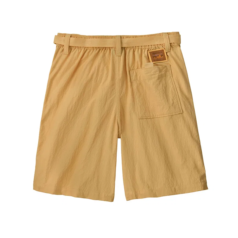 Детские шорты для мальчиков с принтом Outdoor Everyday Shorts Patagonia, Green/Buckhorn Green — фото 4