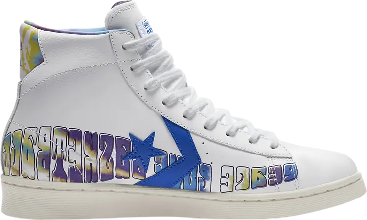 

Кроссовки Converse Pro Leather High Peace, Love, and Basketball, белый, Белый;серый, Кроссовки Converse Pro Leather High Peace, Love, and Basketball, белый