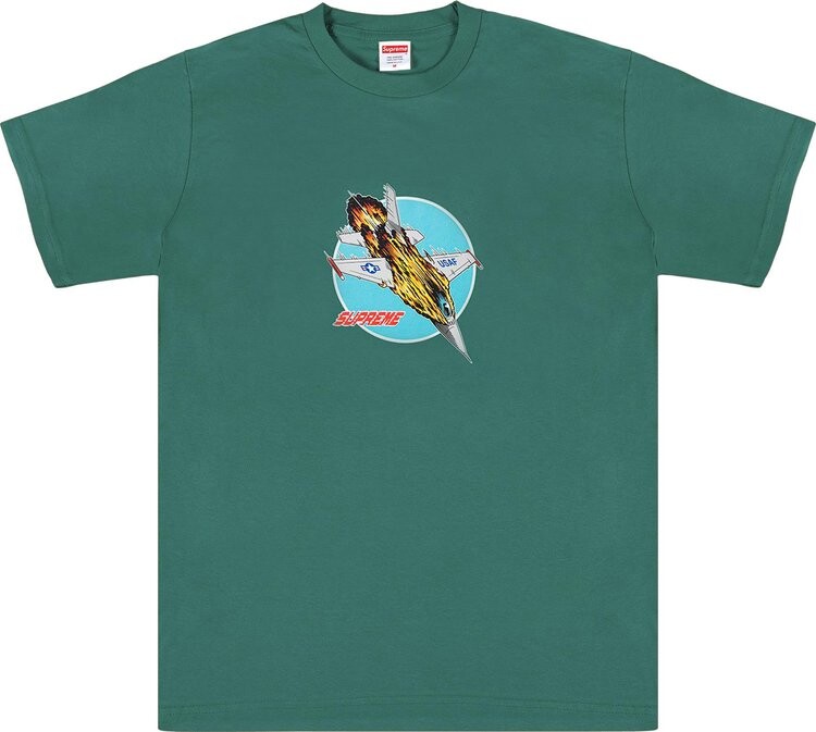 

Футболка Supreme Jet Tee 'Dark Teal', бирюзовый, Зеленый, Футболка Supreme Jet Tee 'Dark Teal', бирюзовый