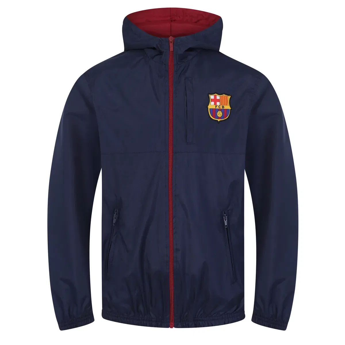 Детская ветровка-дождевик Fc Barcelona, Navy