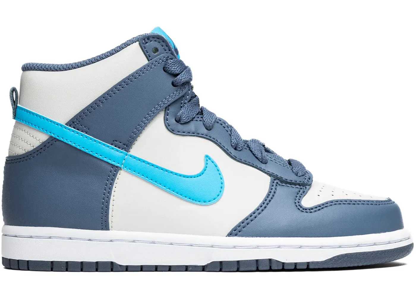 Детские кроссовки Lifestyle Nike Dunk High, Light Bone Diffused Blue White