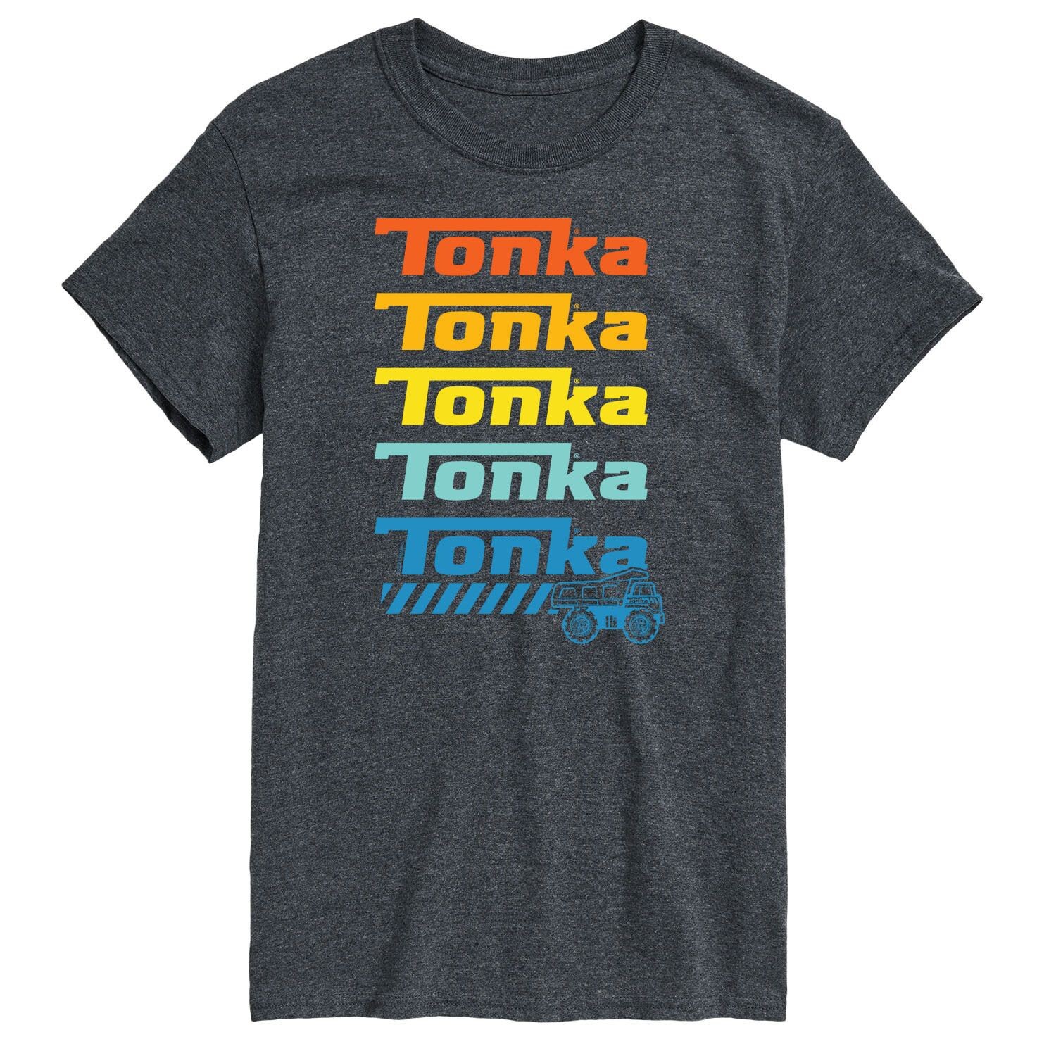 

Футболка с логотипом Big & Tall Tonka, серый