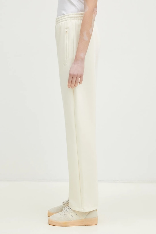Хлопковые спортивные брюки Os Sweatpant Adidas Originals, бежевый — фото 2