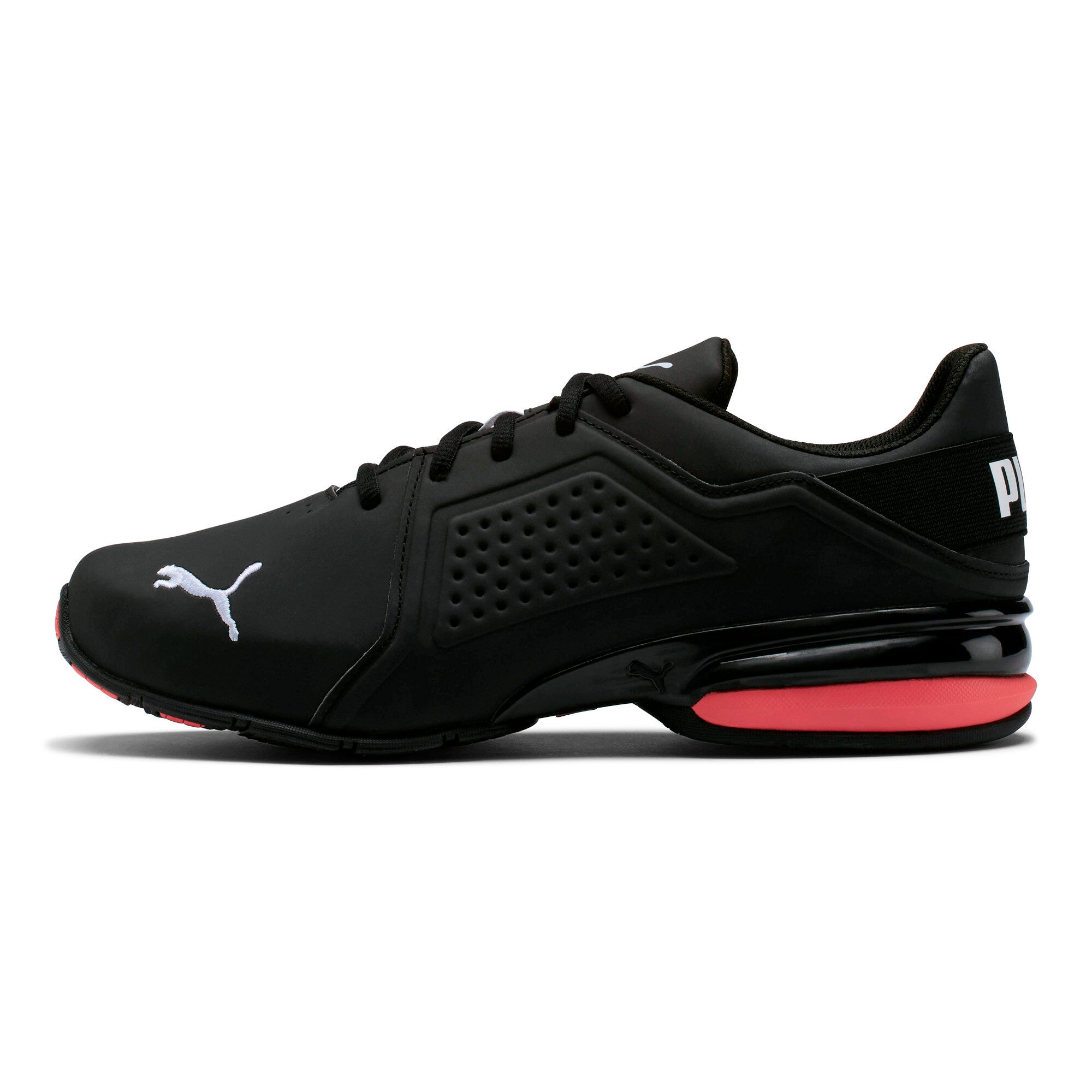 

Кроссовки для бега PUMA мужские Viz Runner Training, черный/белый