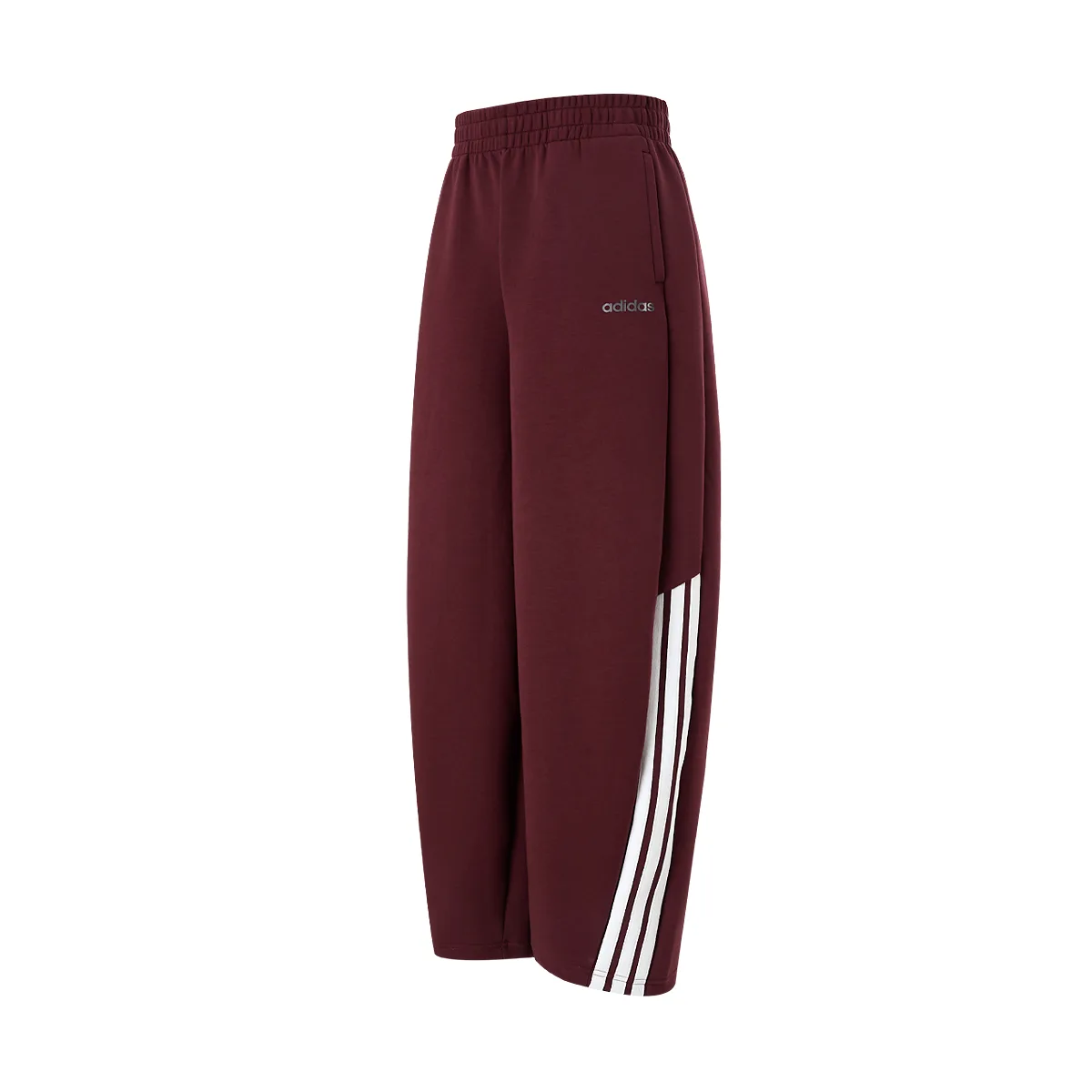 Adidas Повседневные брюки женские бордовые — фото 4