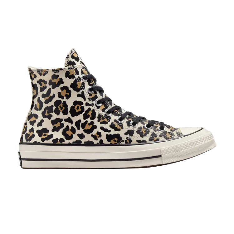 

Кроссовки Converse Chuck 70 High Glow-In-The-Dark Leopard Print, кремовый, Бежевый, Кроссовки Converse Chuck 70 High Glow-In-The-Dark Leopard Print, кремовый