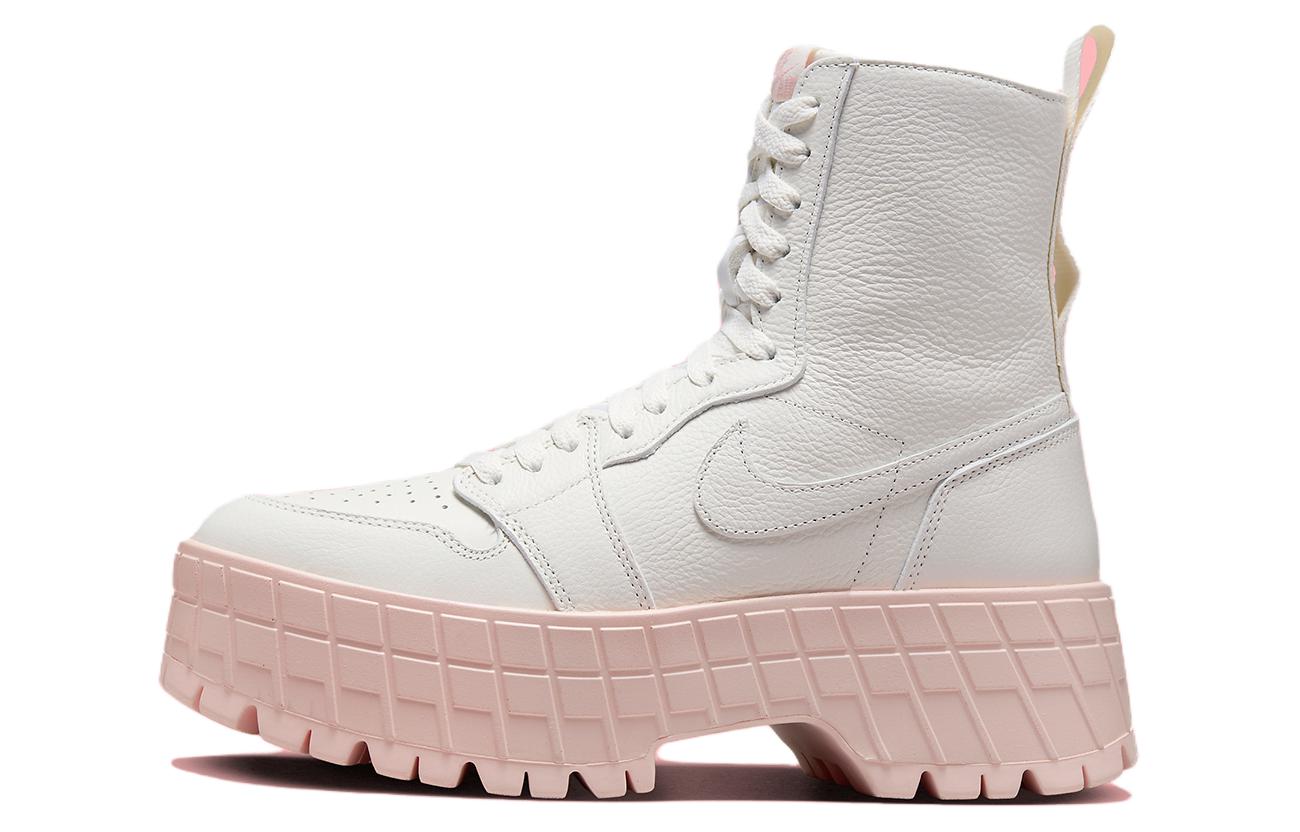 Jordan Высокие Бруклин Сэйл Легенд Пинк Женские — Белый Розовый, цвет White Pink