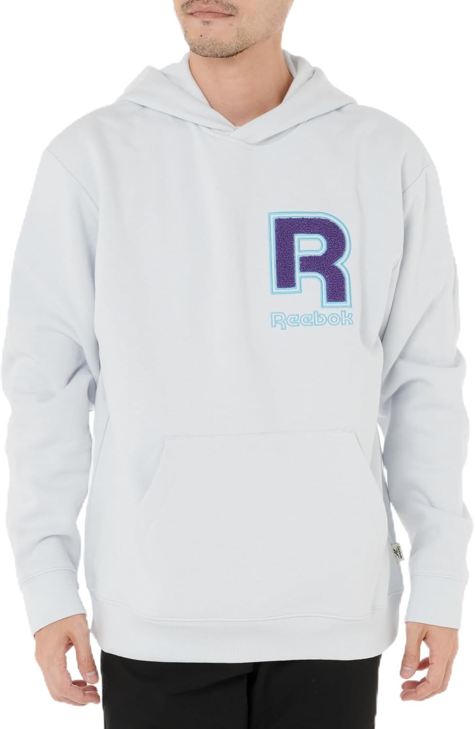 

Мужская толстовка Reebok, худи из синели