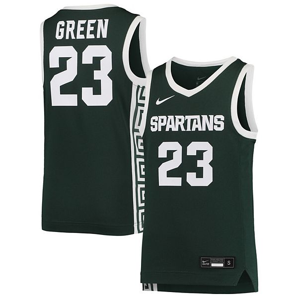 

Молодежная баскетбольная майка draymond green green michigan state spartans replica Nike