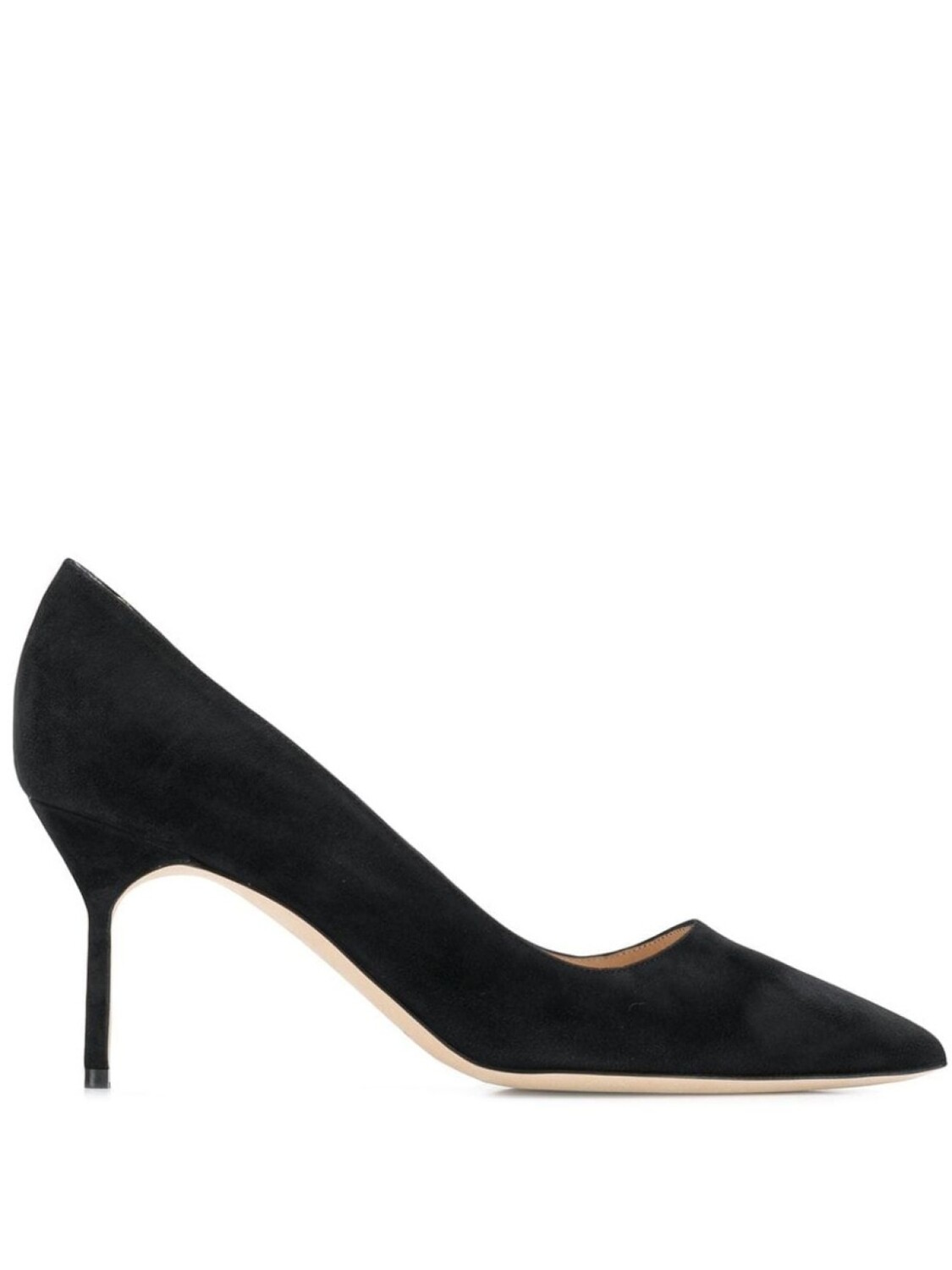 

Туфли-лодочки BB на шпильке Manolo Blahnik, черный