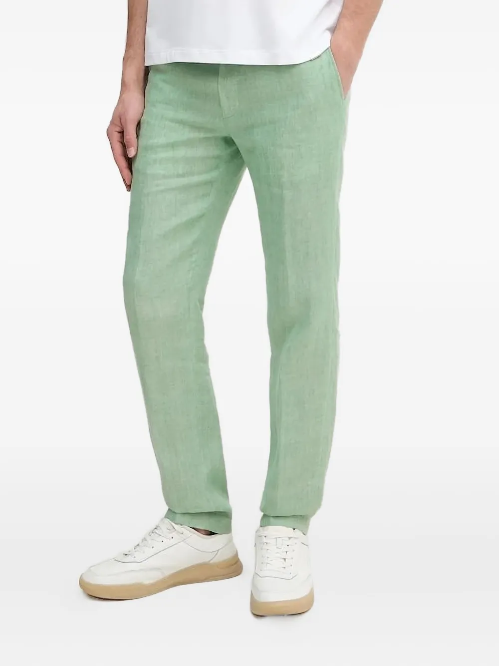 

Льняные брюки чинос Hank Joop!, зеленый
