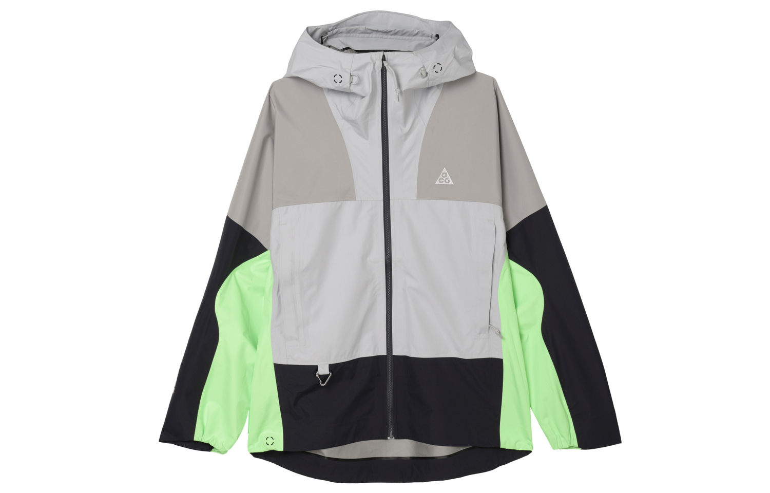 Куртка ветровка водонепроницаемая и ветрозащитная мужская Photon Gray Nike из коллекции Storm-FITACG — фото 2