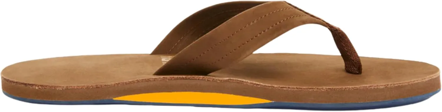 

Hari Mari- Fields- Мужские шлепанцы из нубука с разноцветной подошвой- Без необходимости разнашивания, с надежной поддержкой свода стопы, мягкой подошвой из ЭВА и скошенным краем для уменьшения риска спотыкания