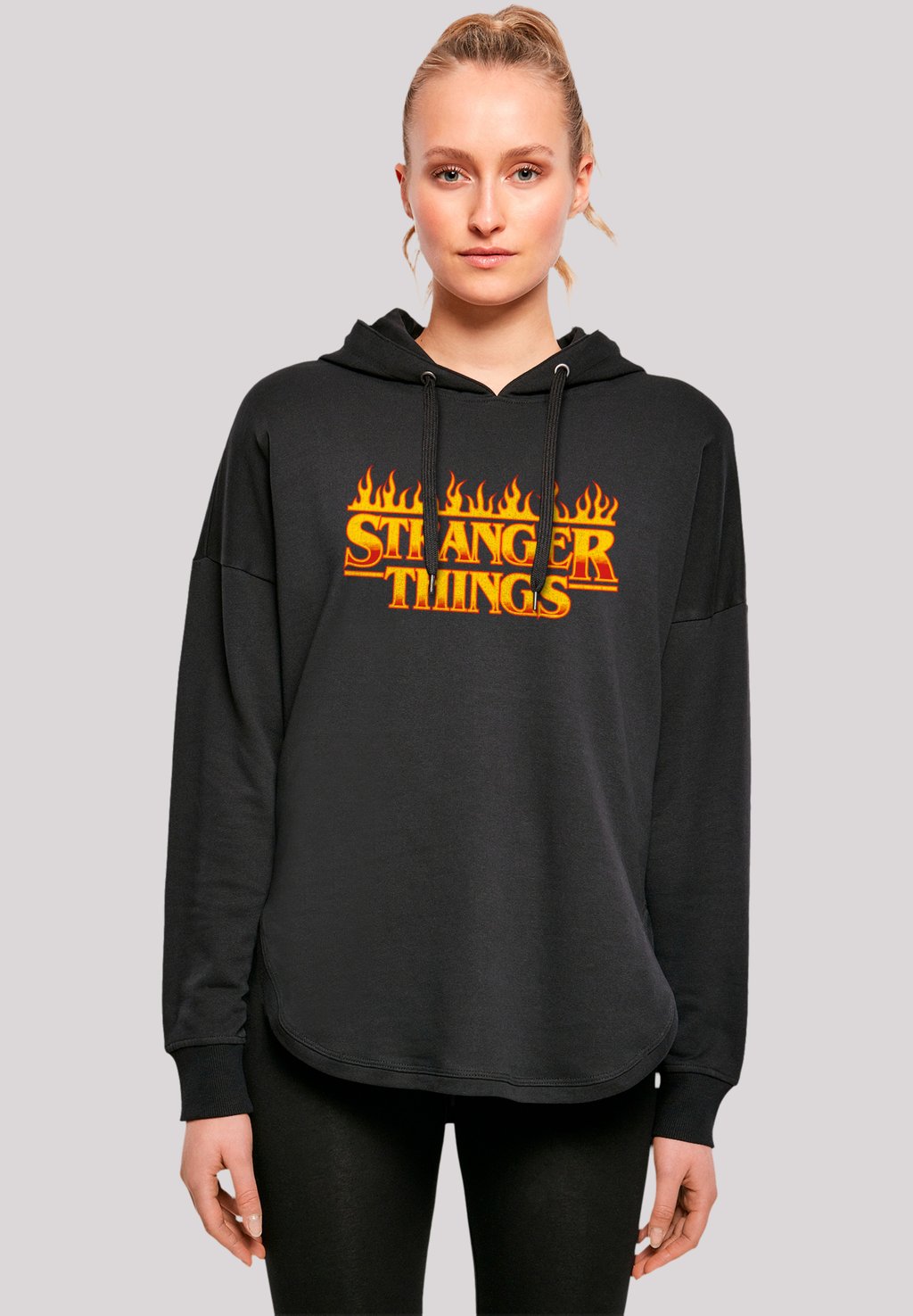 

Толстовка STRANGER THINGS FIRE LOGO NETFLIX TV SERIES - Hoodie F4NT4STIC, черный