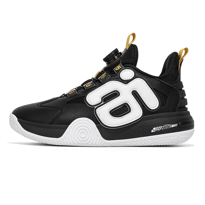 

Баскетбольные кроссовки Basketball Shoes Unisex Low-Top Black/White/Gold Iverson