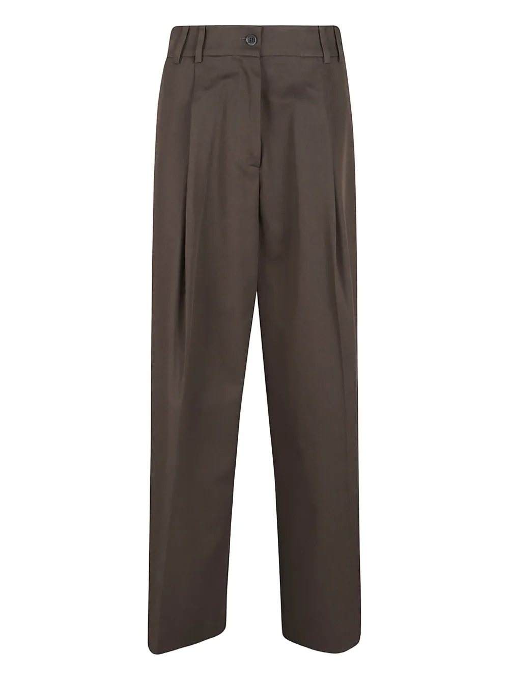 

Брюки с защипами P.A.R.O.S.H., коричневый