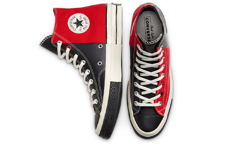 Кеды Converse Chuck Taylor All Star 1970s 'Black White Red', красный — фото 4