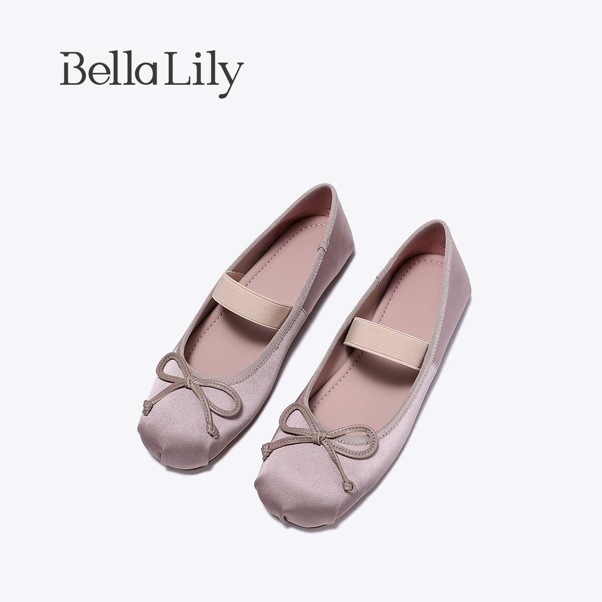 Туфли Мэри Джейн женские Bellalily, цвет Nude Pink — фото 3