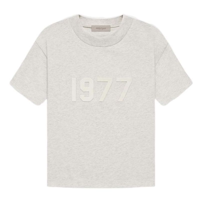

Футболка Fear of God Essentials SS22 T-Shirt 1977 'Light Oatmeal' FOG-SS22-043, бежевый