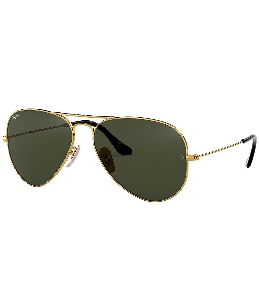 

Солнцезащитные очки-авиаторы Ray-Ban унисекс RB3025 62 мм, золотой