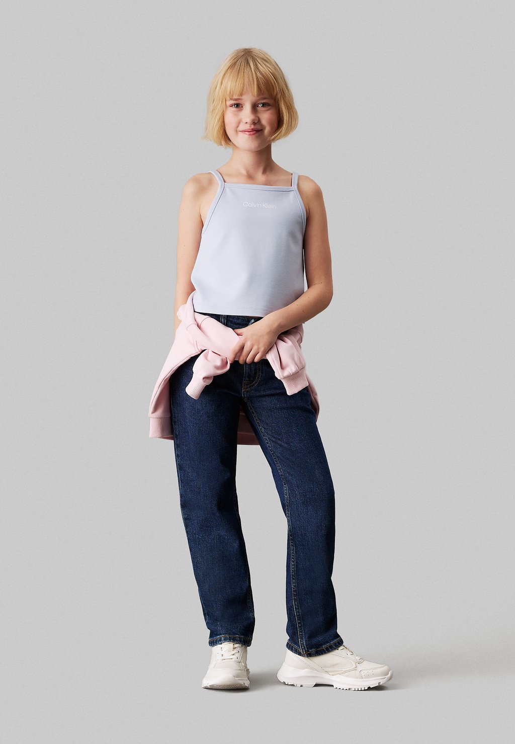 

Топ PUNTO STRAP Calvin Klein Jeans, синий
