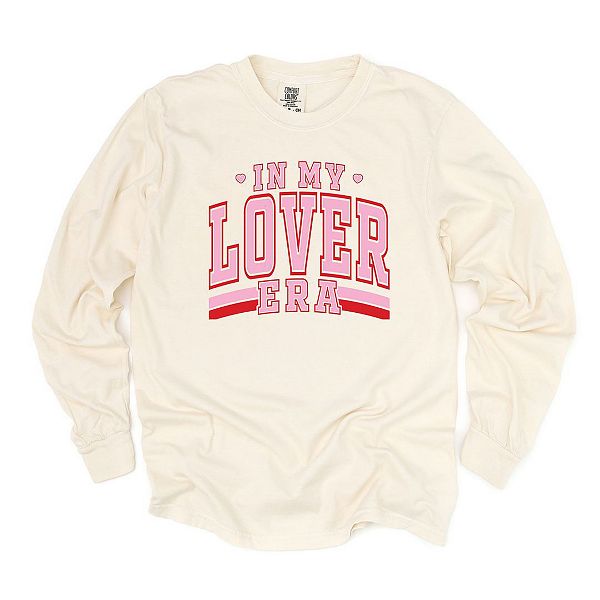 

Футболка с длинным рукавом In my lover era varsity Simply Sage Market, Ivory, Зеленый, Футболка с длинным рукавом In my lover era varsity Simply Sage Market, Ivory