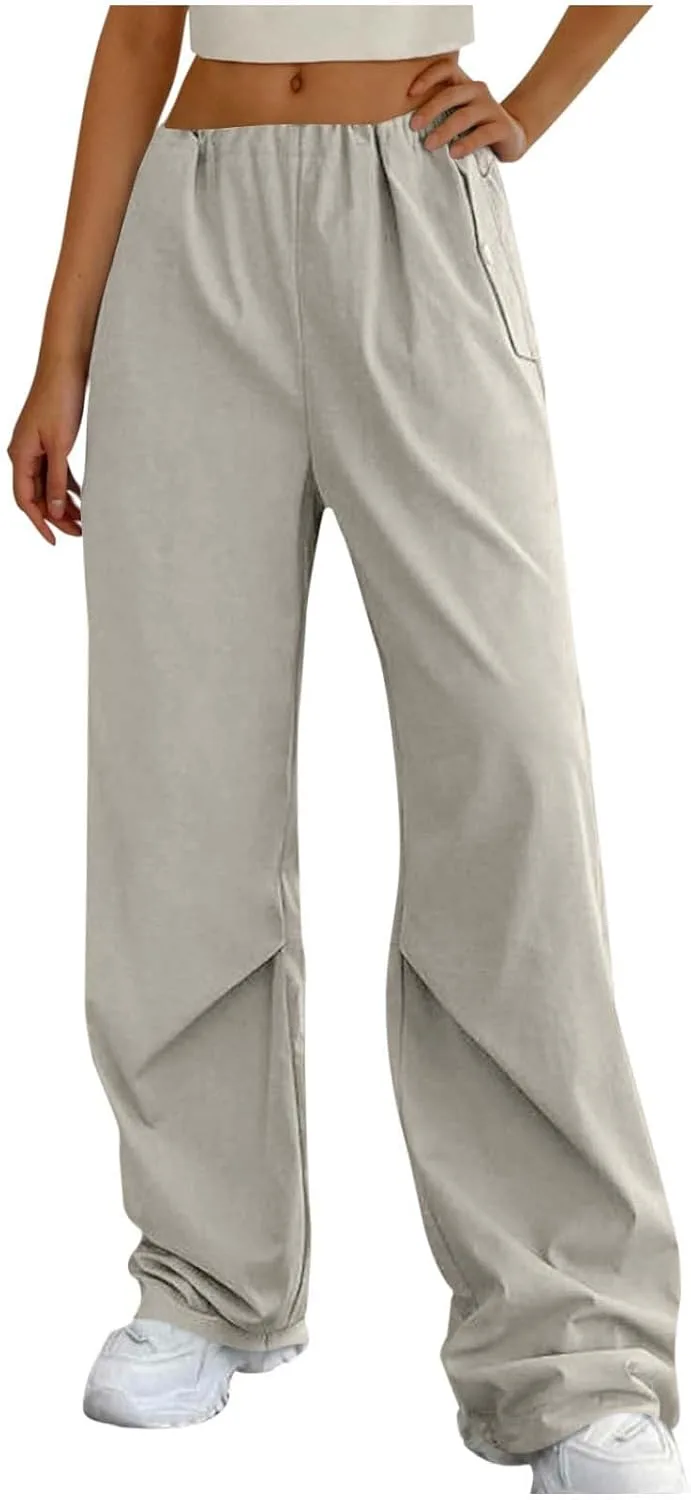 

NaRHbrg женские брюки с высокой талией и свободным кроем