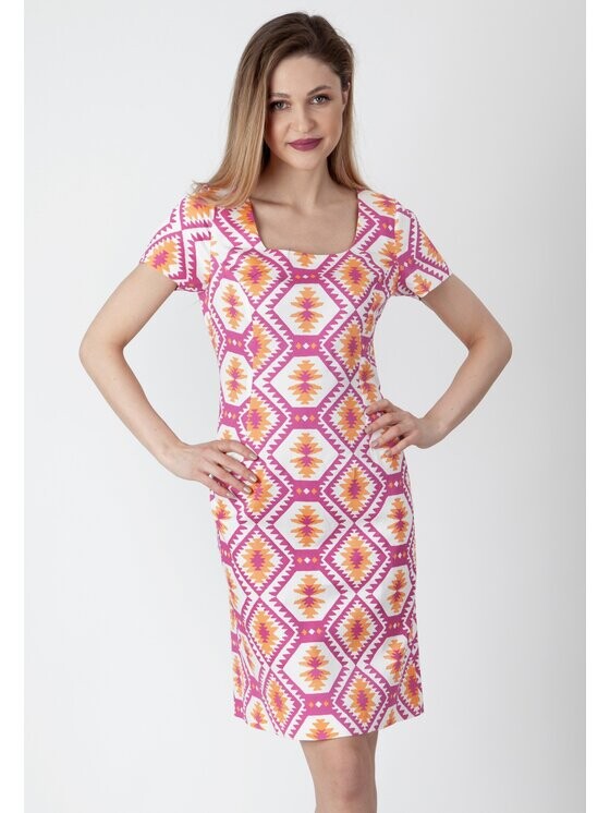 

Облегающее платье Perso, розовый