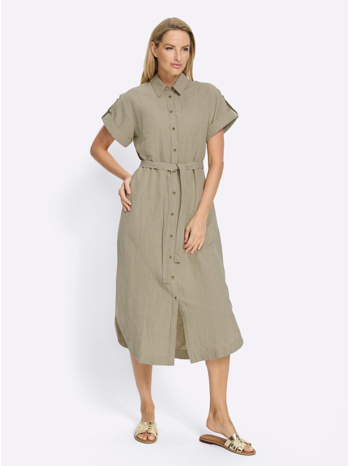 

Heine Летнее платье песочного цвета