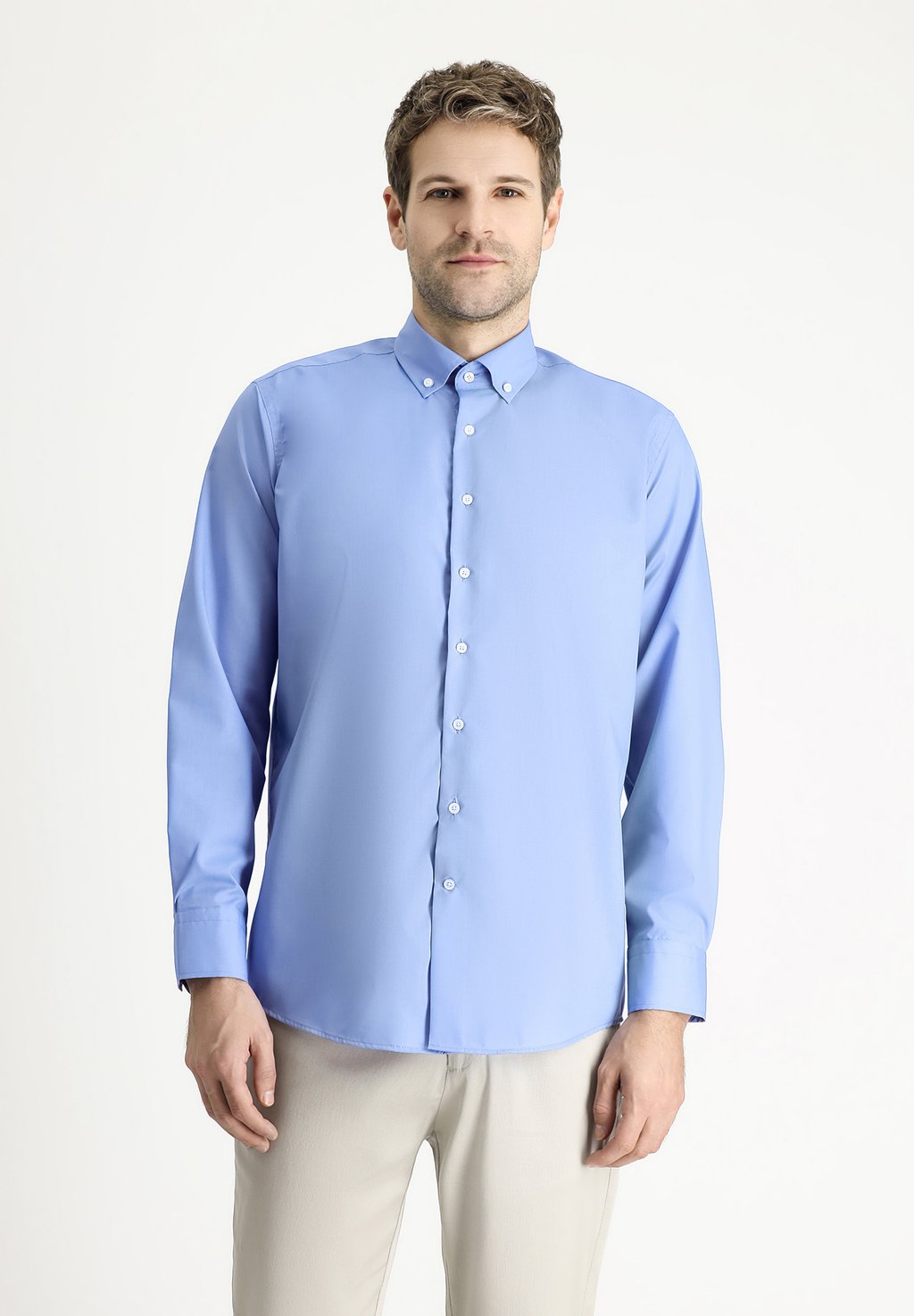 

Рубашка NON IRON (BÜEGELFREIES) CLASSIC CUT Kigili, темно-синий