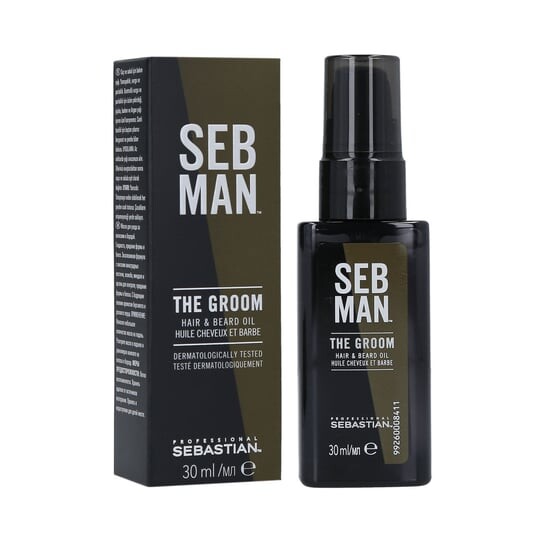 

Масло для волос и бороды, 30 мл SEBASTIAN, SEB MAN, The Groom, Sebastian Professional