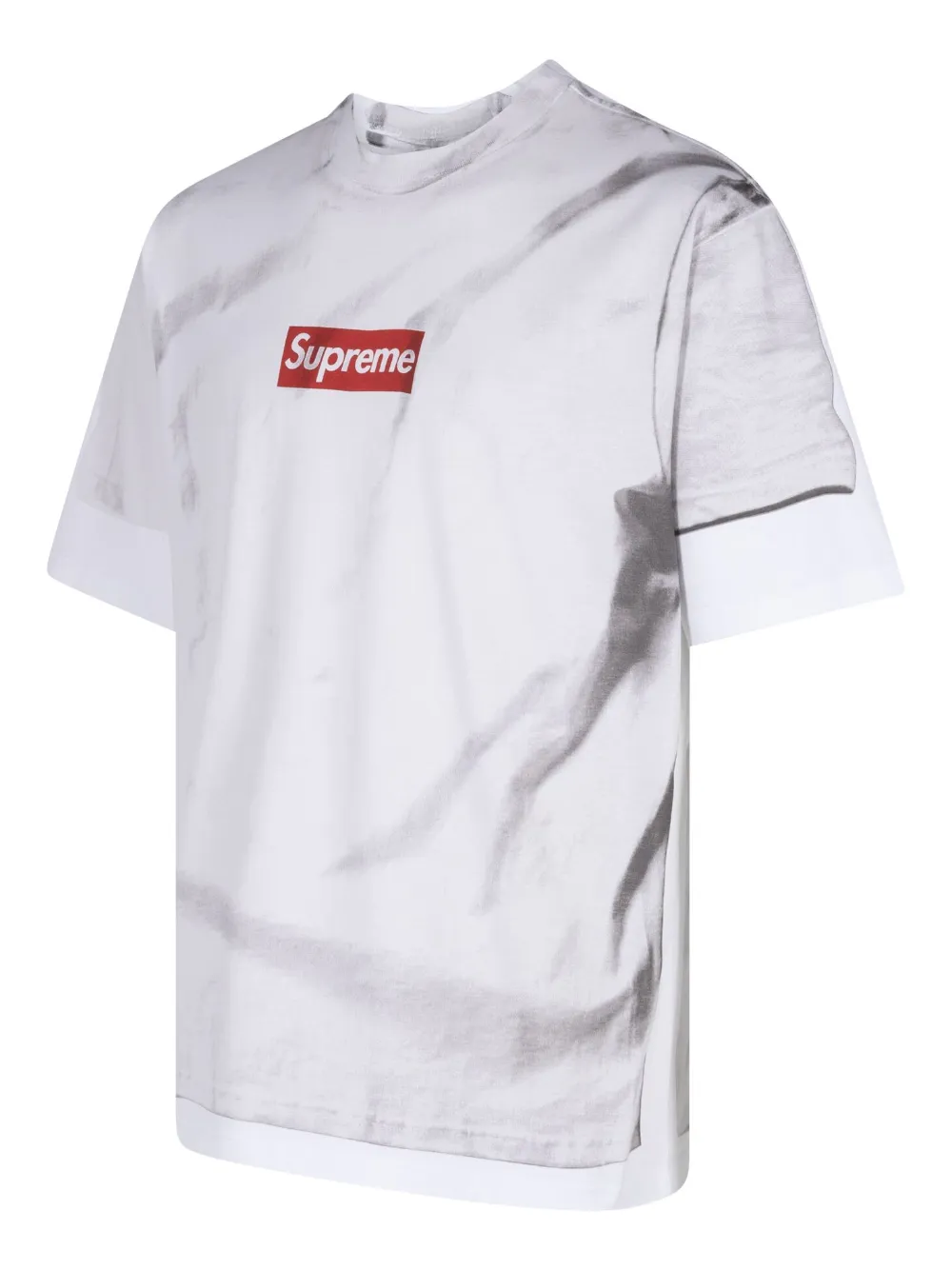 Футболка Maison Margiela из коллаборации с MM6 Supreme, белый — фото 3