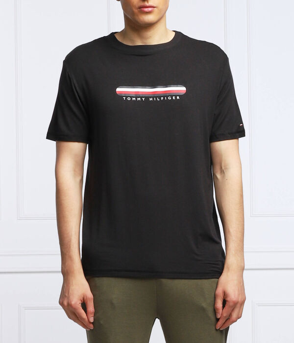 

Футболка Tommy Hilfiger с логотипом, черный
