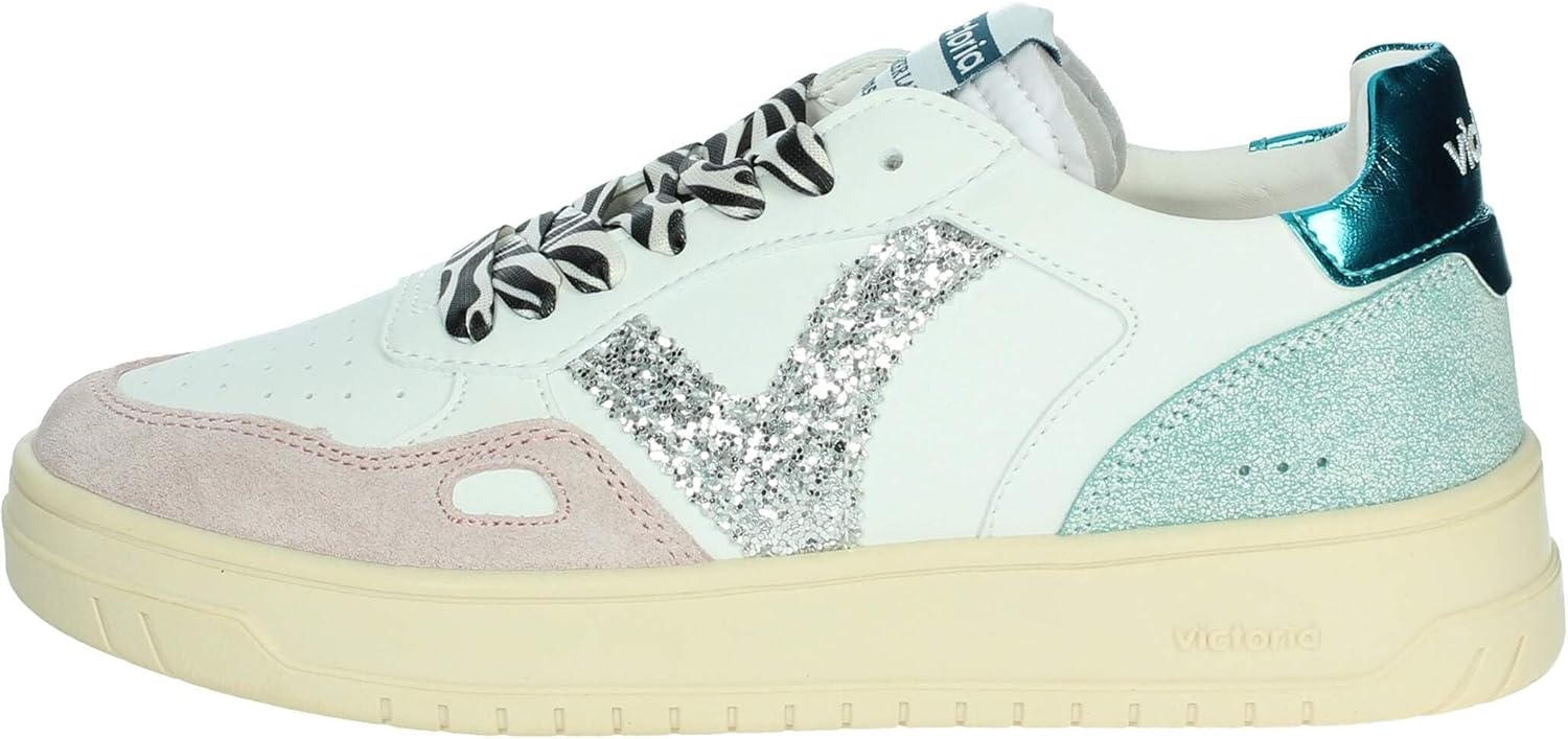 

Кроссовки Victoria Unisex-Adult Seul из замши и ткани Fantasia, Rosa