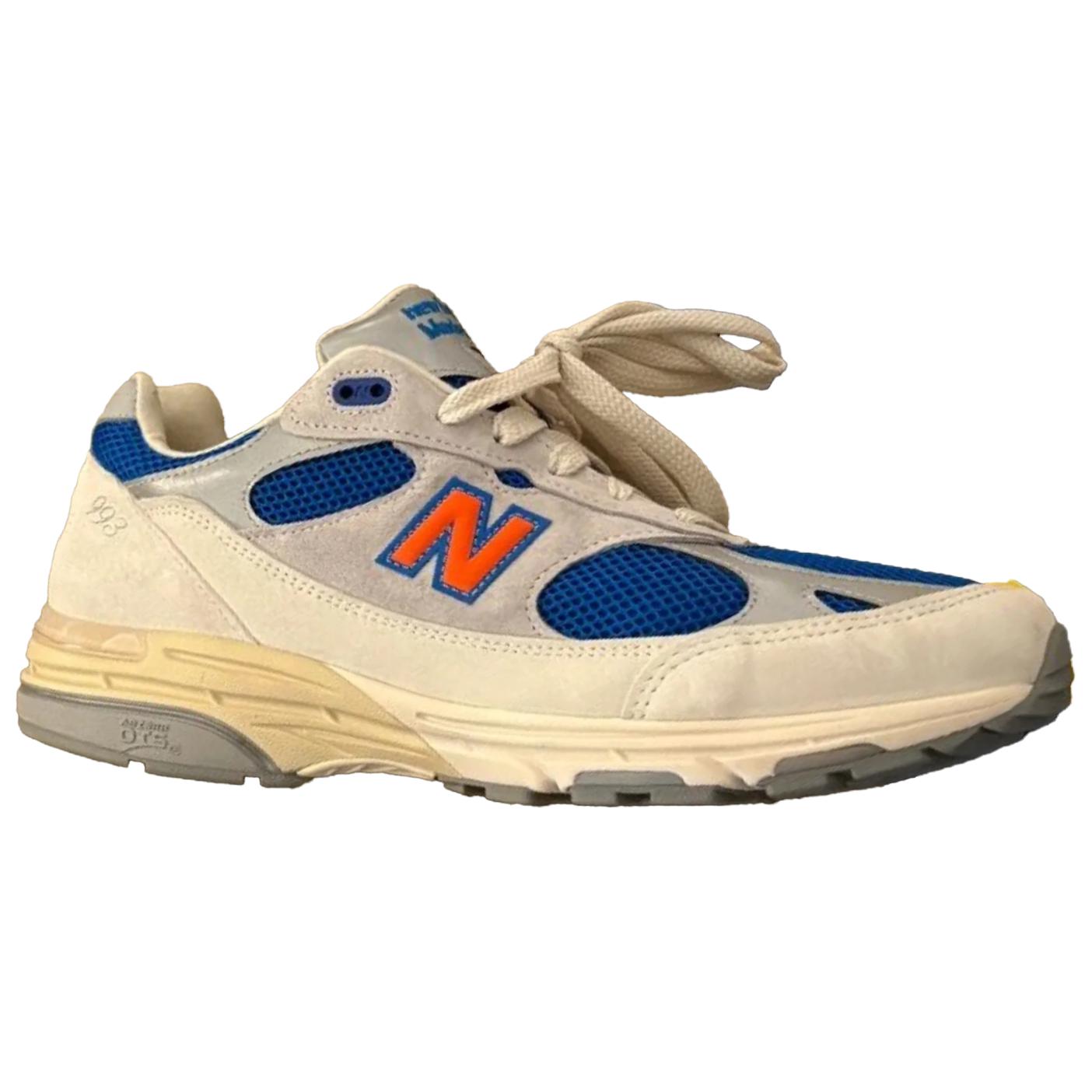 Kith x Madison Square Garden x 993 Made in USA 'New York Knicks Home' New Balance, бежевый — фото 4