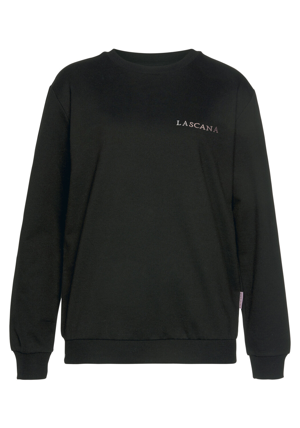 

Свитер LASCANA Sweatshirt, розовое золото-черный