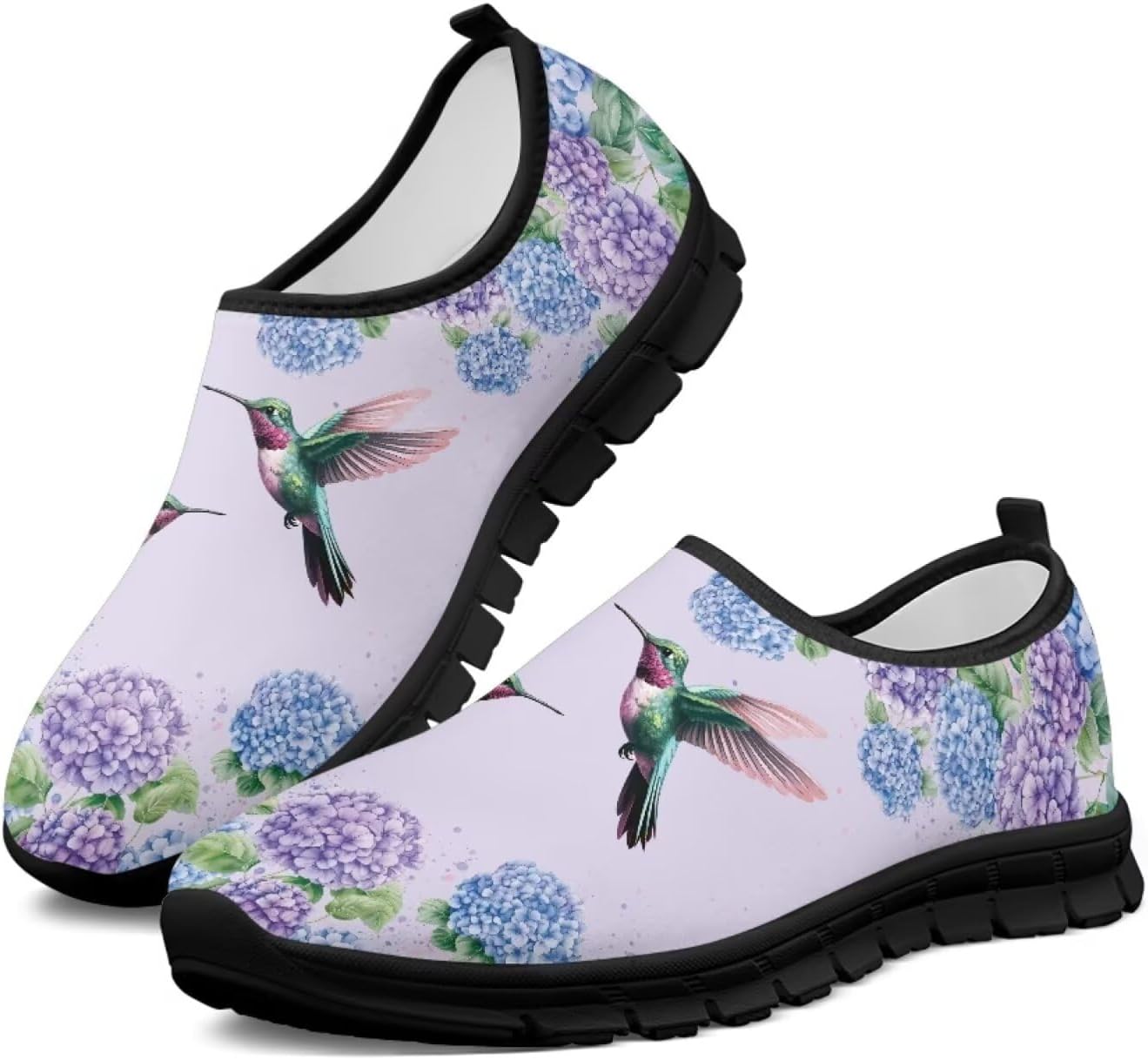 

Кроссовки-лоферы унисекс с верхом из сетки Estailounic, Hummingbird Hydrangea