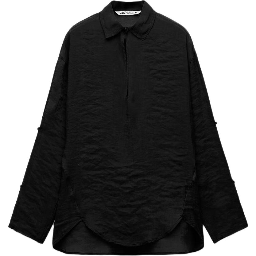 

Футболка женская черная ZARA