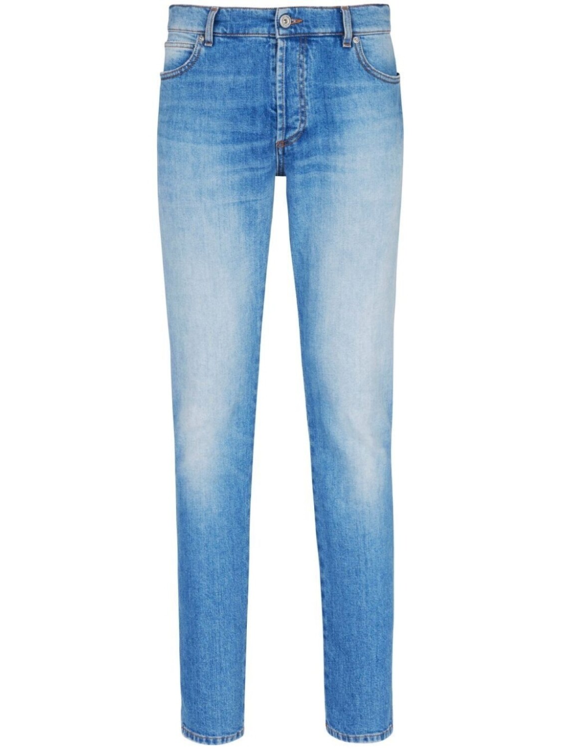 

Balmain slim-cut leg jeans, синий