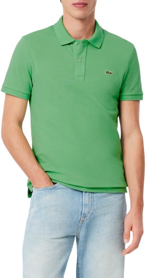 

Lacoste мужская приталенная короткая рукав поло L12.12, Liamone Green, Зеленый, Lacoste мужская приталенная короткая рукав поло L12.12, Liamone Green