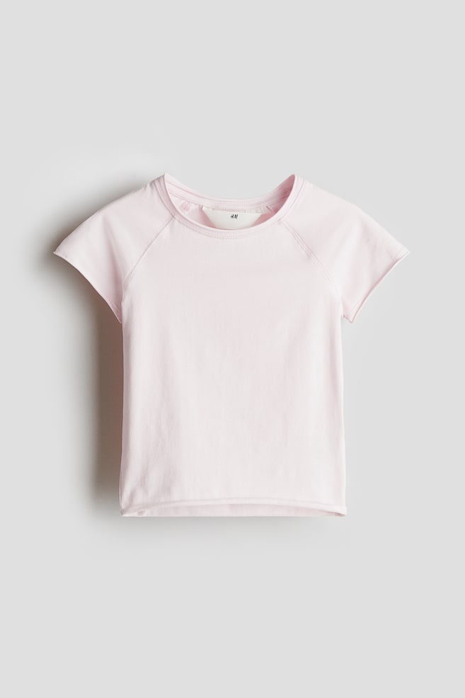 

Хлопковая рубашка H&M, розовый