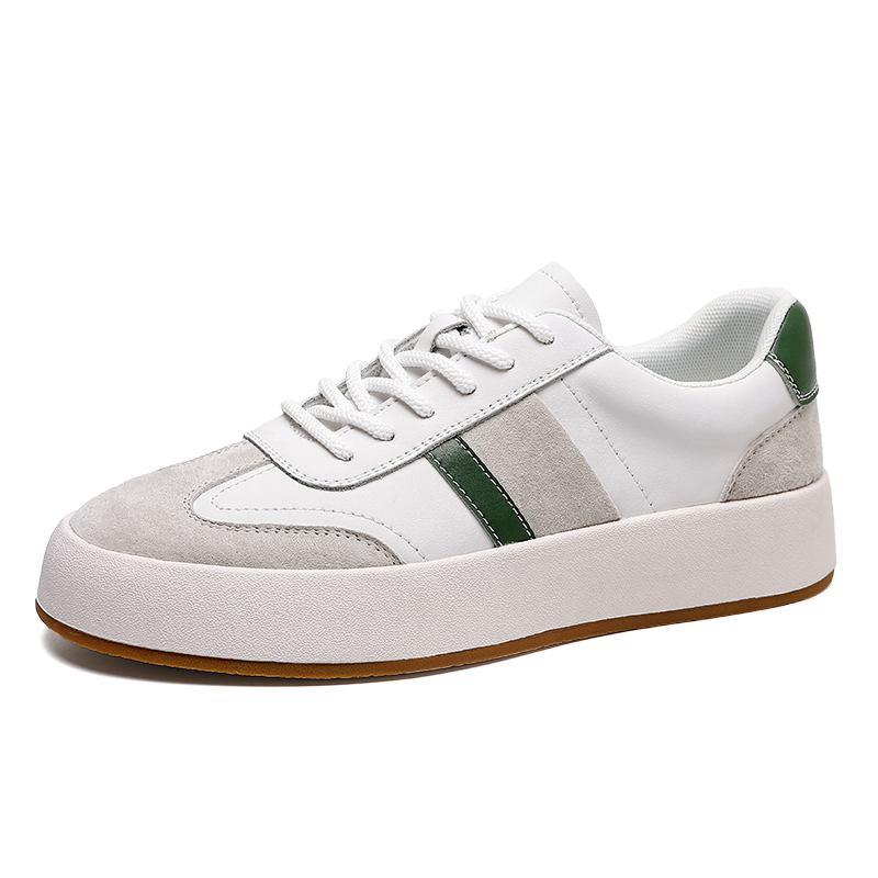 

LEXON Низкие скейтерские кроссовки мужские бело-зеленые, цвет White Green