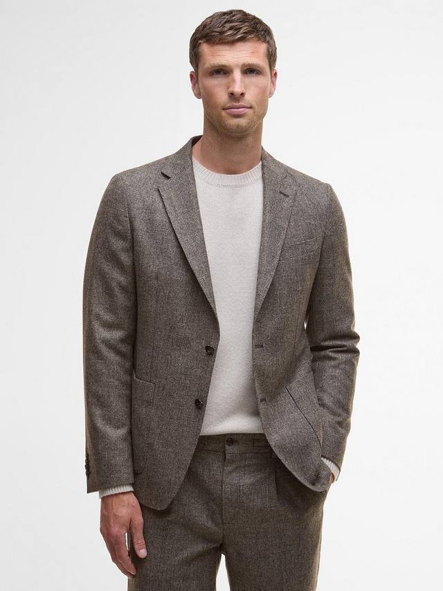 

Пиджак Kensington Tailored Fit из вискозы Barbour, Brown