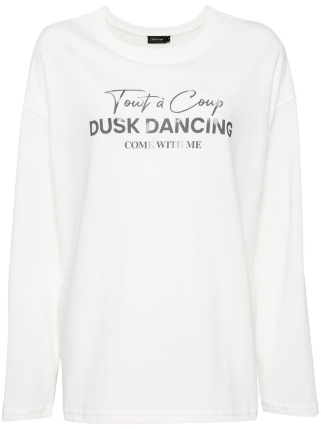 

Tout a coup футболка с логотипом, белый