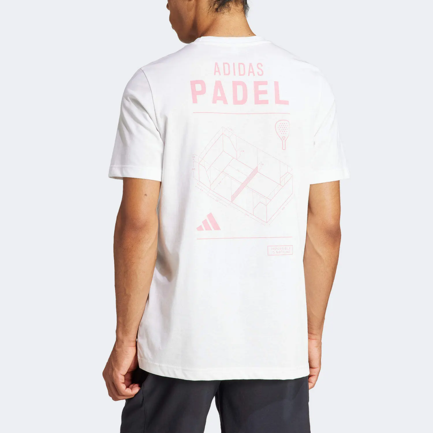 Футболка Sport Performance DAME 5 мужская белая Adidas, белый — фото 3